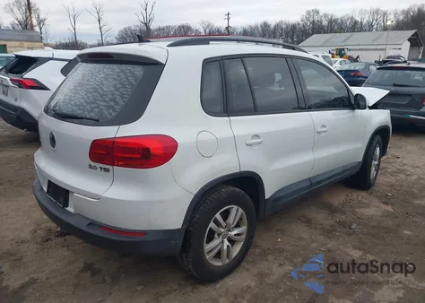 2015 Volkswagen Tiguan S from USA, damaged, VIN WVGAV7AX0FW501272